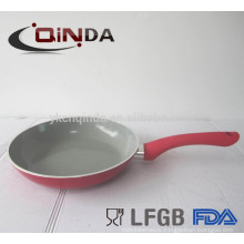 High quality two layers ceramic coating forged aluminum fry pan